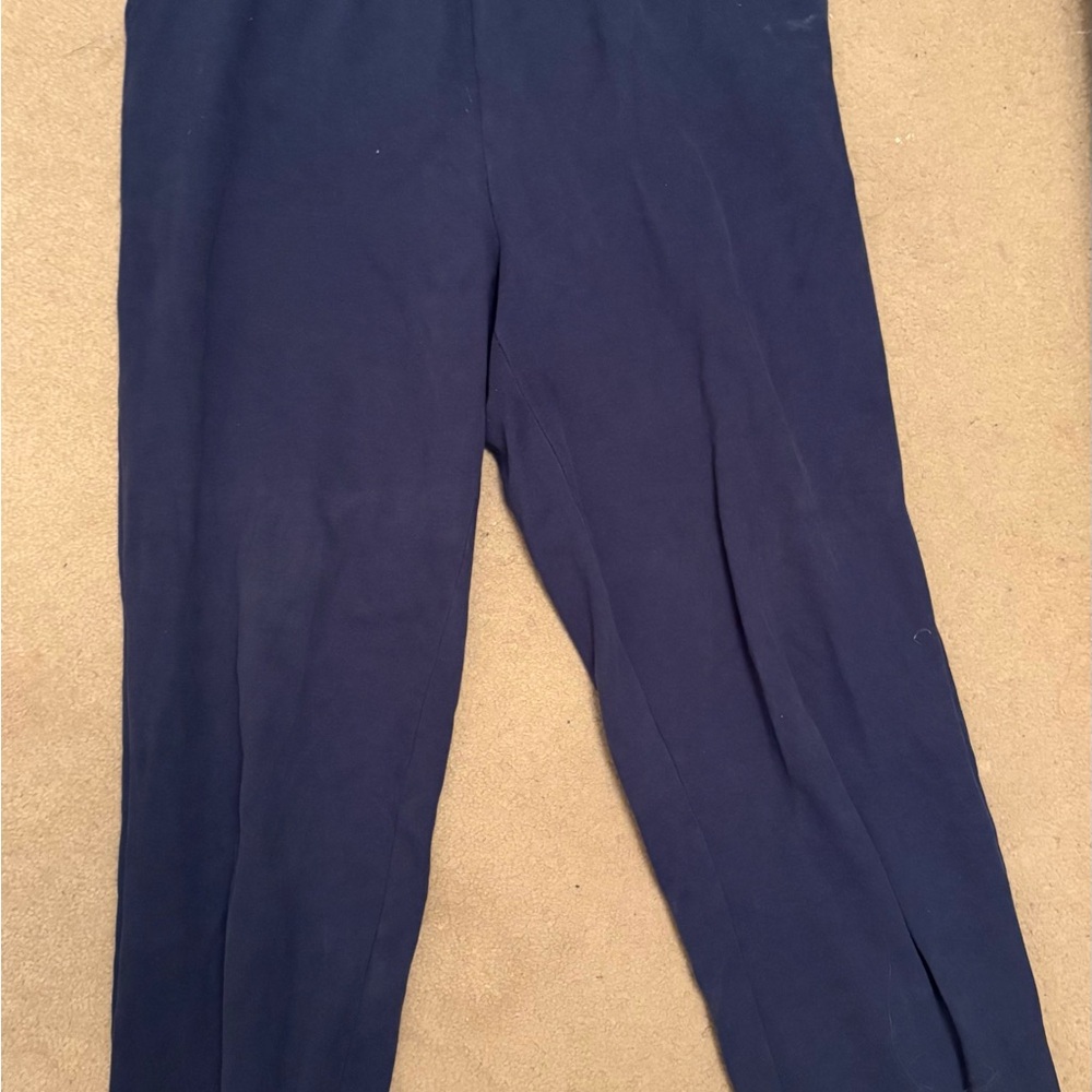 American Eagle Outfitters Navy Cuffed Bottom Sweatpants